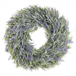 Wianek z lawenda 30 cm