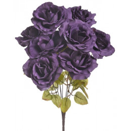 Bukiet róż x 9, 46 cm