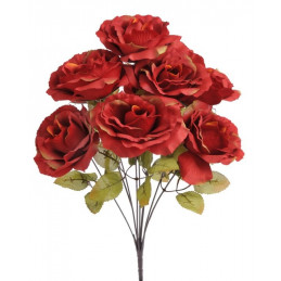 Bukiet róż x 9, 46 cm