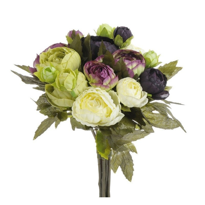 Bukiet kamelek x10, 21cm - sztuczna roślina