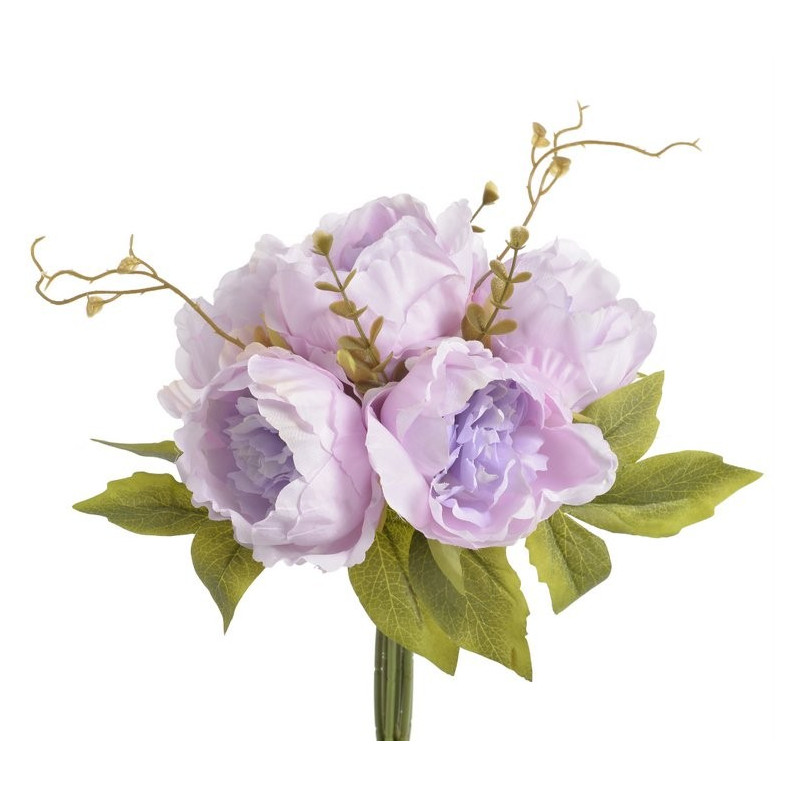 Róża kapuściana x 6, 30 cm - sztuczna roślina