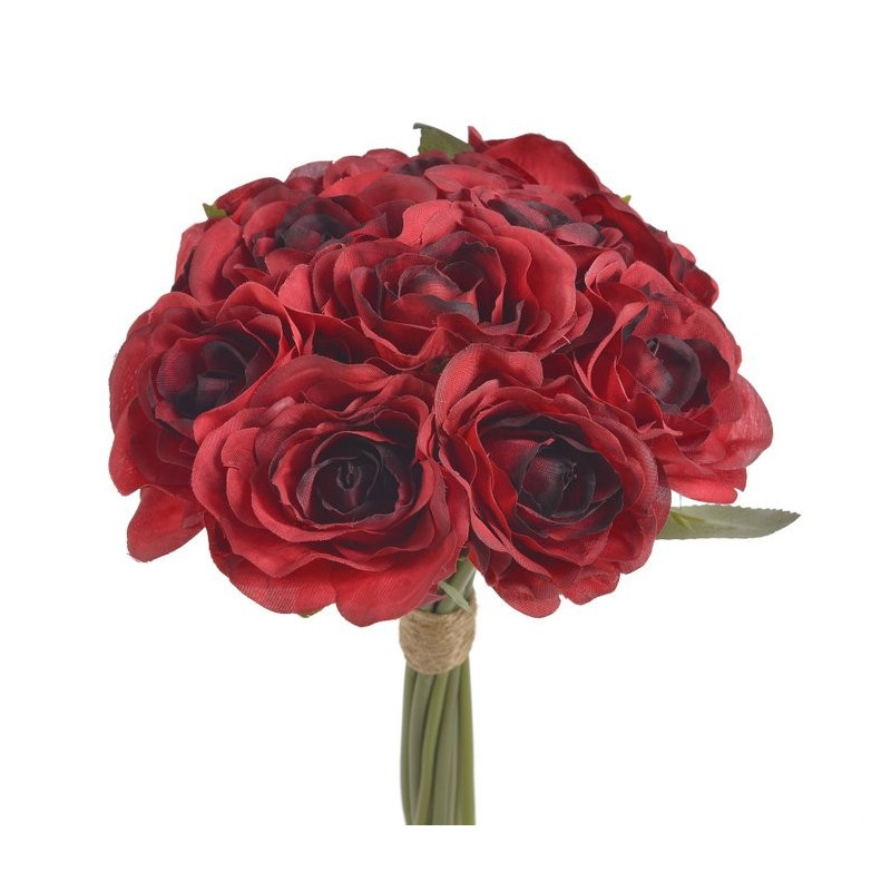 Bukiet 12 róż, 25 cm - sztuczna roślina