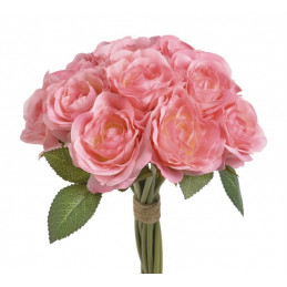 Bukiet 12 róż, 25 cm - sztuczna roślina
