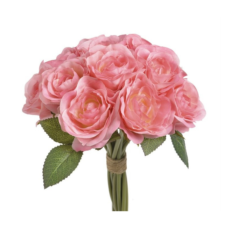Bukiet 12 róż, 25 cm - sztuczna roślina