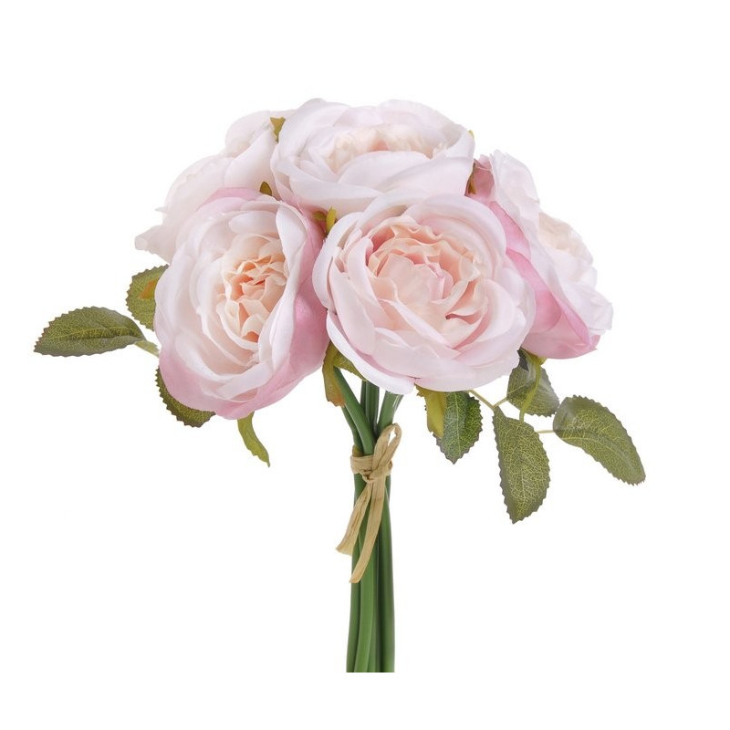 Bukiet róż x 6, 25 cm - sztuczna roślina