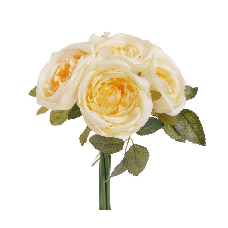Bukiet róż x 6, 25 cm - sztuczna roślina
