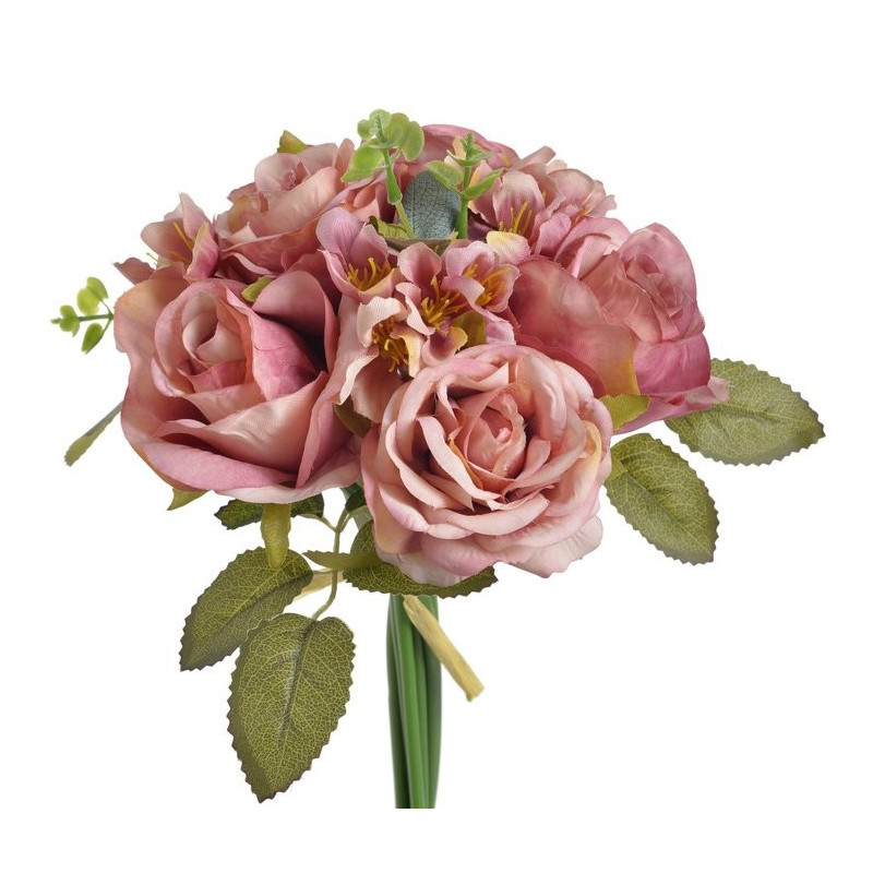 Bukiet mieszany z róż x6, 28 cm