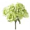 Róża duża pianka bukiet/6szt 25 cm