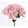Róża duża pianka bukiet/6szt 25 cm