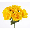 Róża duża pianka bukiet/6szt 25 cm