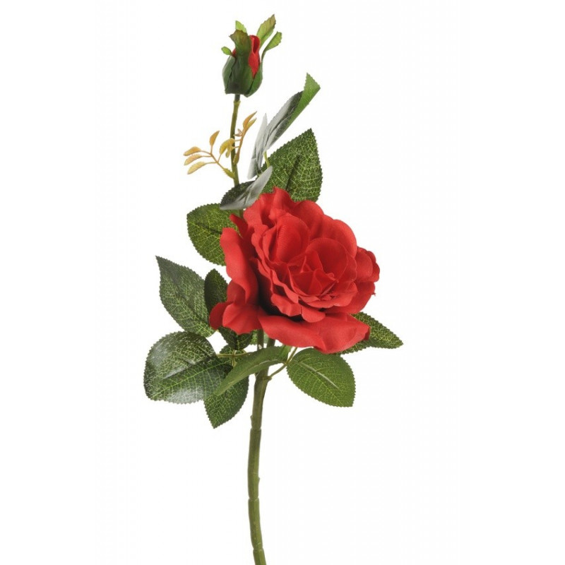 Róża 43 cm - sztuczna roślina