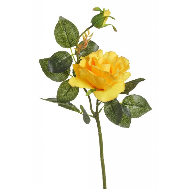 Róża 43 cm - sztuczna roślina