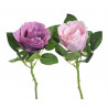 Róża Columbia z krótką łodygą 29 cm - sztuczna roślina