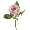 Róża aqua na krótkiej łodydze 22 cm - sztuczna roślina