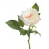 Róża aqua na krótkiej łodydze 22 cm - sztuczna roślina