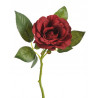 Róża aqua na krótkiej łodydze 22 cm - sztuczna roślina