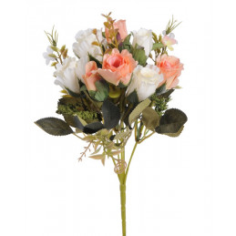 Bukiecik różyczek mieszanych, 30 cm -sztuczna roślina