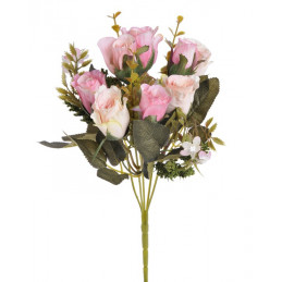 Bukiecik różyczek mieszanych, 30 cm -sztuczna roślina