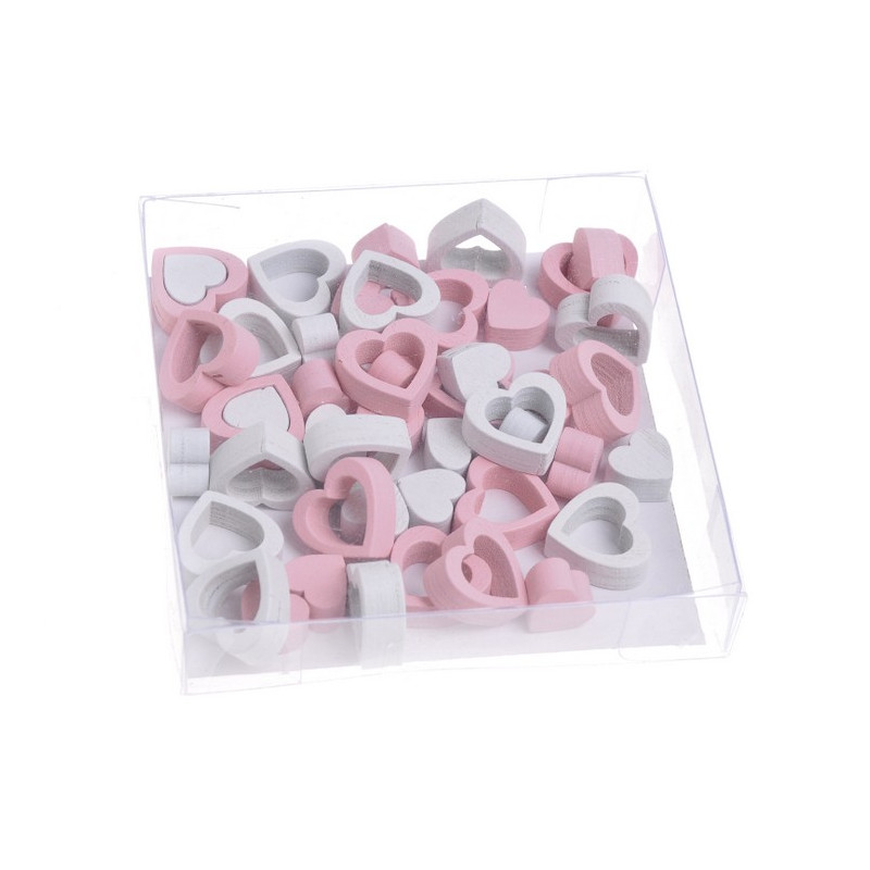 Serduszka wykrawanki 2cm, 24szt-paczka