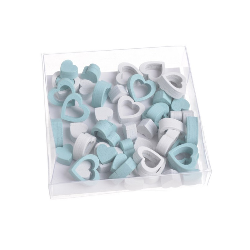 Serduszka wykrawanki 2cm, 24szt-paczka