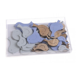 Ptaszki 6,5-3,5cm, 48 szt-paczka