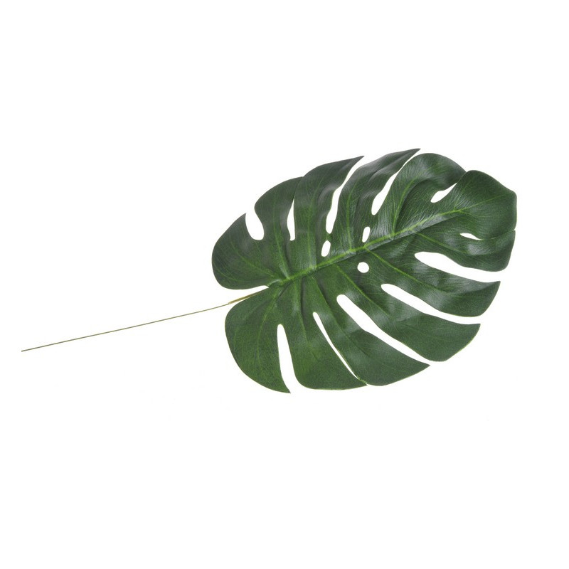 Liść monstera L053 30 x 60 cm - sztuczna roślina