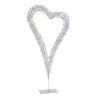 Serce na stojaku 60 cm  - element dekoracyjny