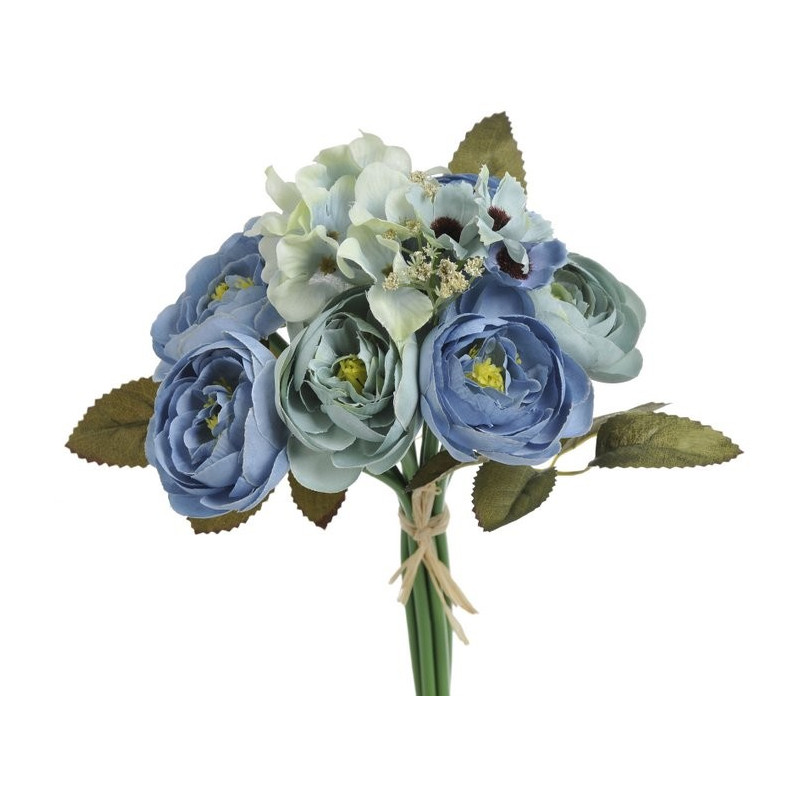 Rananculus bukiet z hortensja x 9, 28 cm