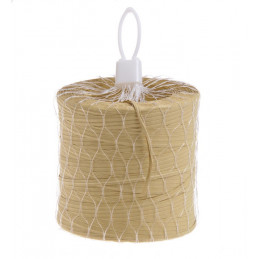 Sznurek papierowy z drucikiem naturalny 250 m