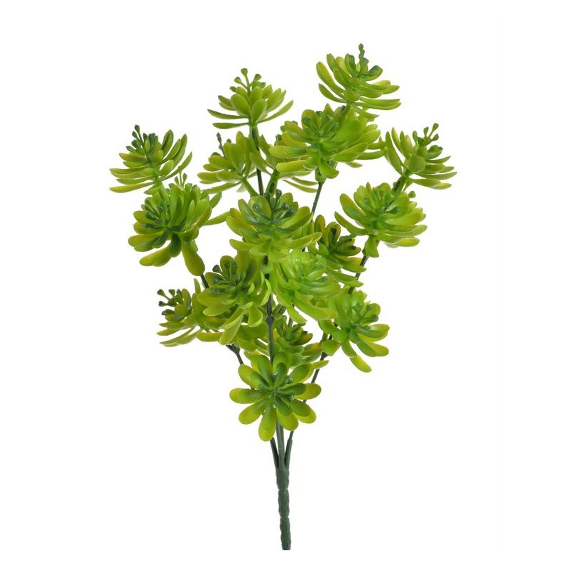 Bukiecik sukulent x25, 30 cm - sztuczna roślina