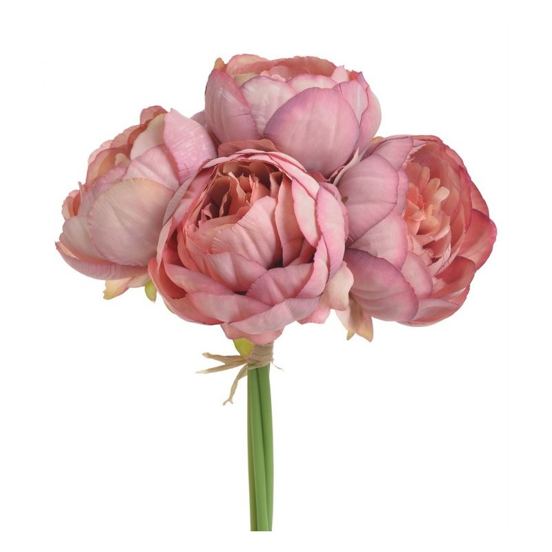 Bukiet piwonii x5 25 cm MIX KOLORÓW