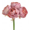 Bukiet piwonii x5 25 cm MIX KOLORÓW