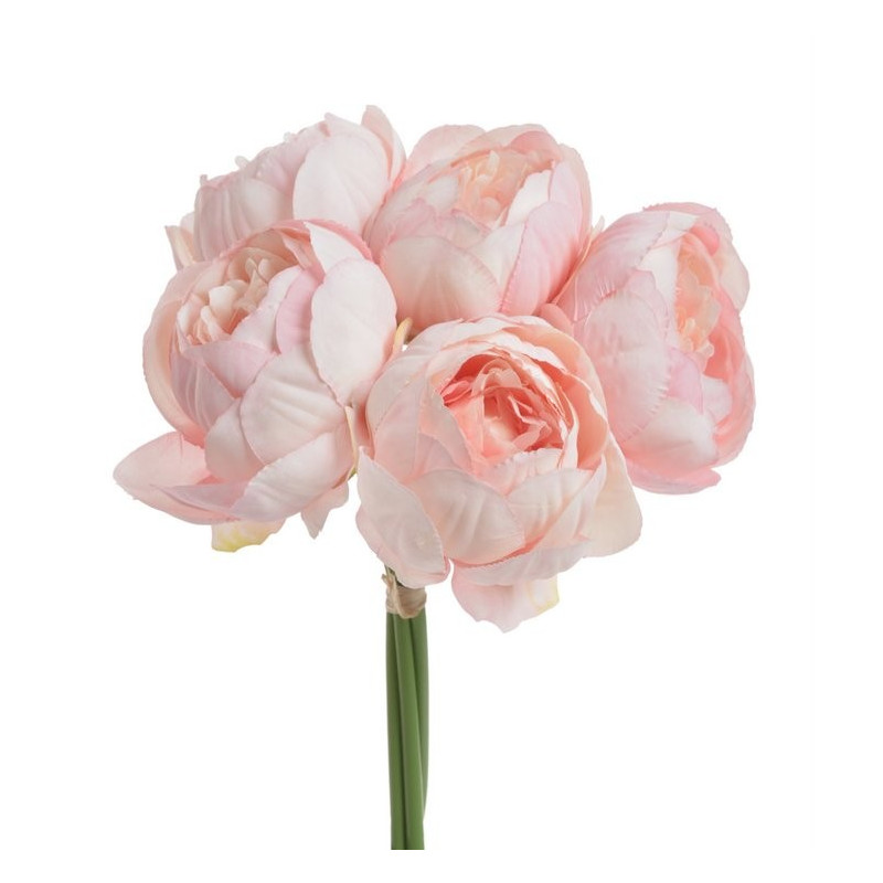 Bukiet piwonii x5 25 cm MIX KOLORÓW