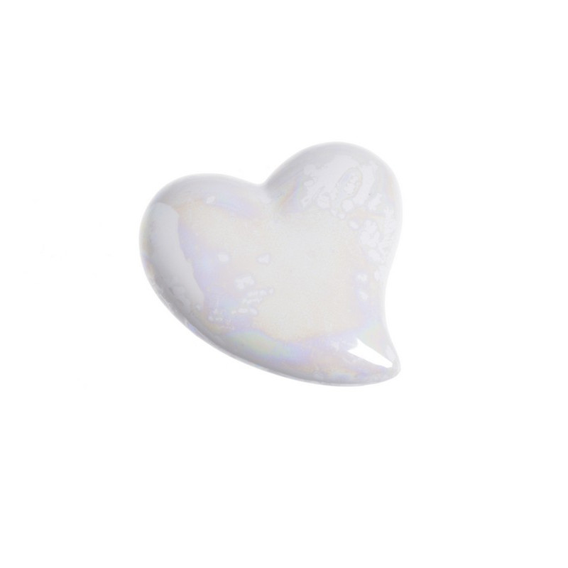 Serce ceramiczne opalizujące 5,8 cm
