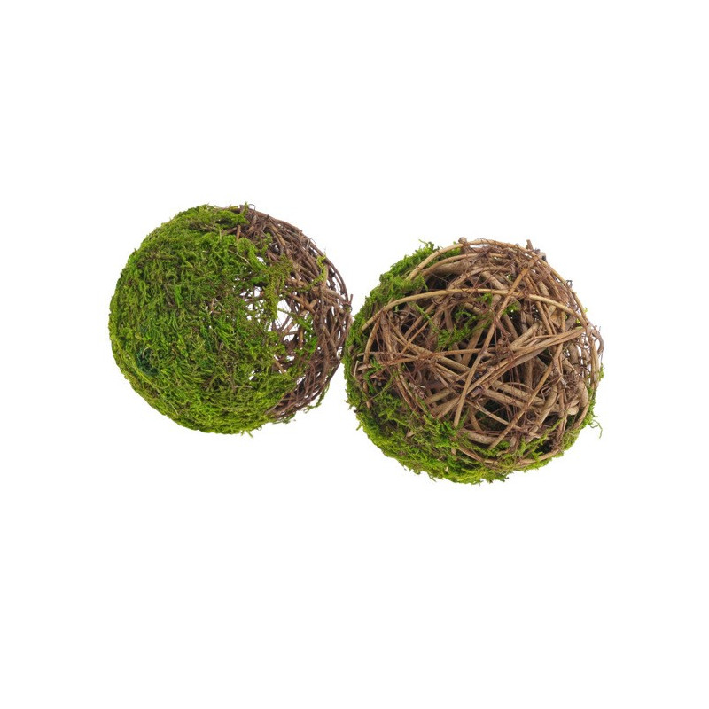 Kula mech+ratan 10cm, 6szt/pacz