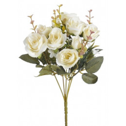 Bukiet z różą 30 cm - sztuczna roślina