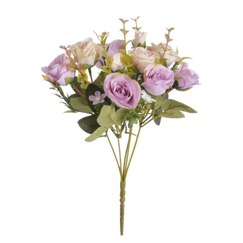 Bukiet z różą 30 cm - sztuczna roślina