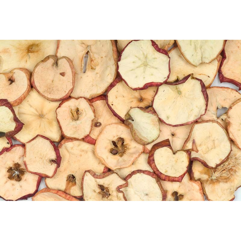 Apple sliced red painted 200 g - sSu