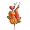 Gałązka mini dynie 22 cm - dekoracja jesienna