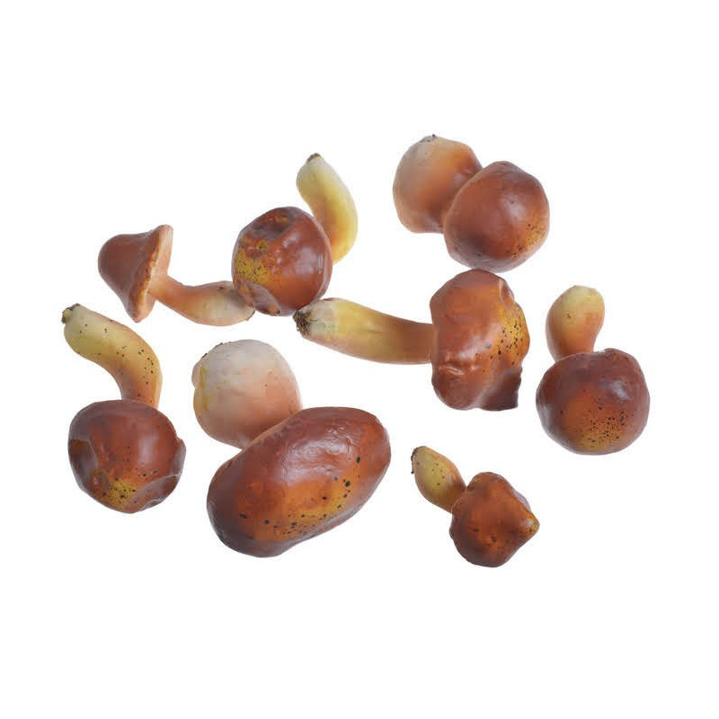 Grzyby sztuczne 6-9 cm, 8szt-paczzka