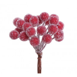 Kuleczki w cukrze na druciku, paczka/6peczków x 24sztuki, 1,3 - 9 cm - dodatek do stroików