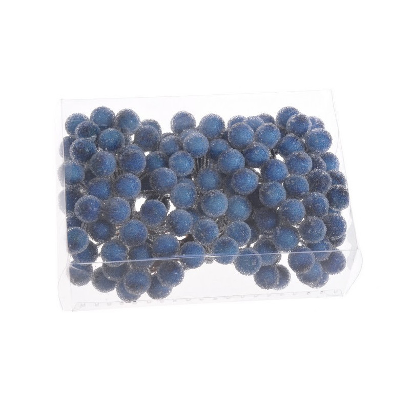 Kuleczki w cukrze na druciku, paczka/6peczków x 24sztuki, 1,3 - 9 cm - dodatek do stroików