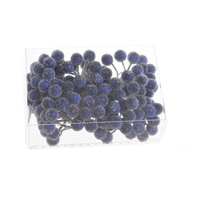 Kuleczki w cukrze na druciku, paczka/6peczków x 24sztuki, 1,3 - 9 cm - dodatek do stroików