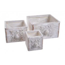 Szufladki 3szt/kpl - drewno