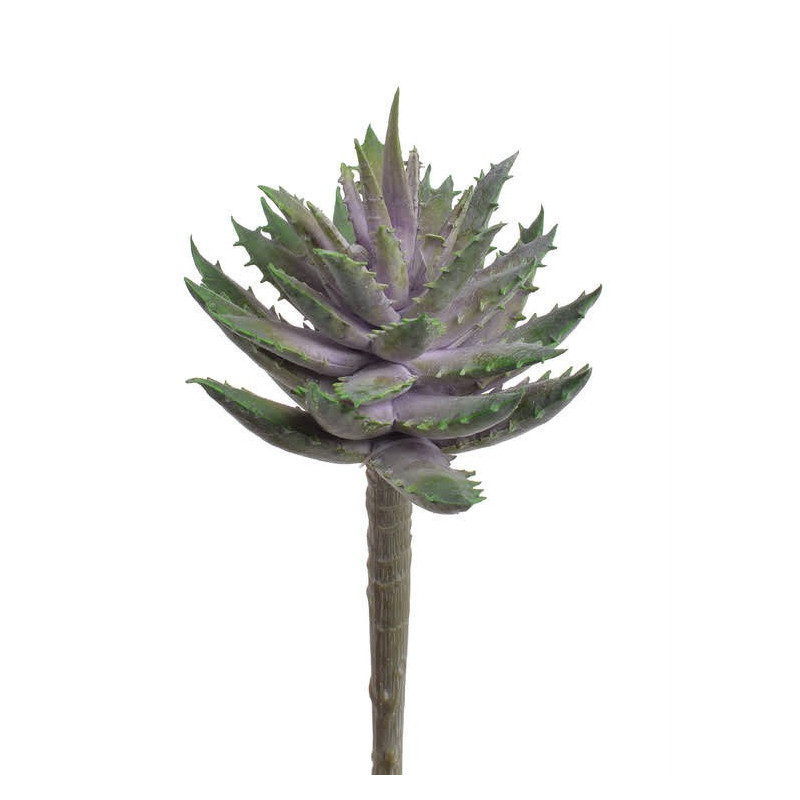 Sukulent x1, 16 cm  - sztuczna roślina