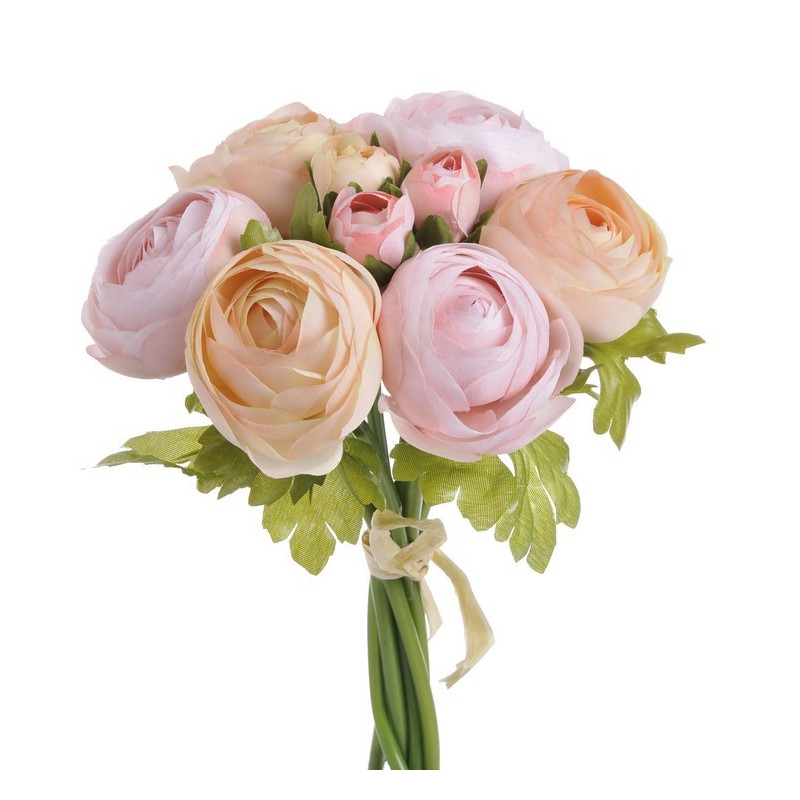 Ranunculus duży x 9 bukiet 25 cm