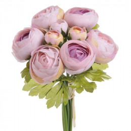 Ranunculus duży x 9 bukiet 25 cm