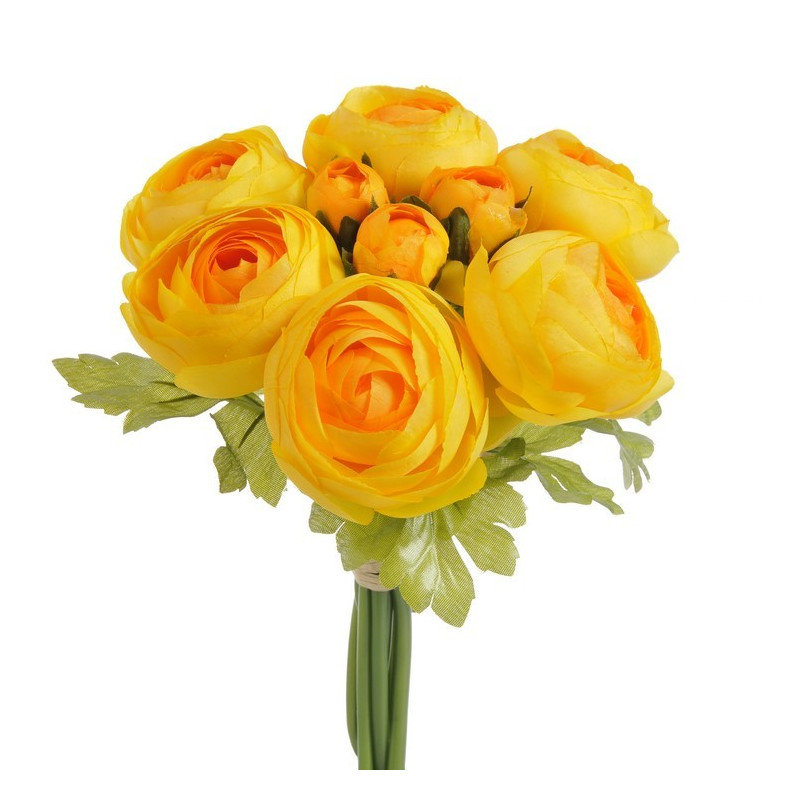Ranunculus duży x 9 bukiet 25 cm