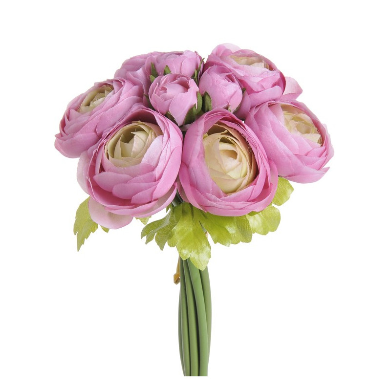 Ranunculus duży x 9 bukiet 25 cm