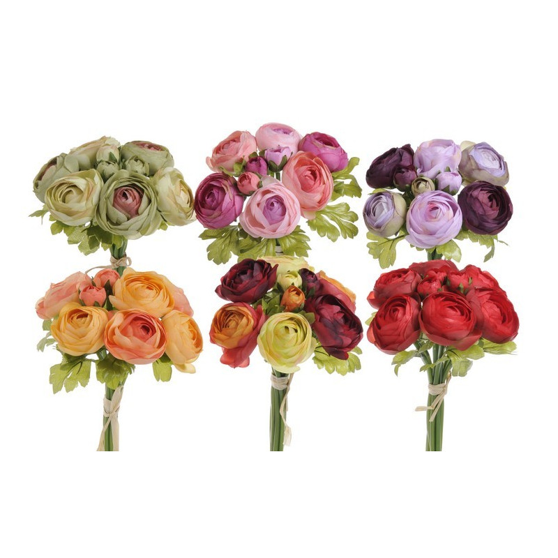Ranunculus duży x 9 bukiet 25 cm